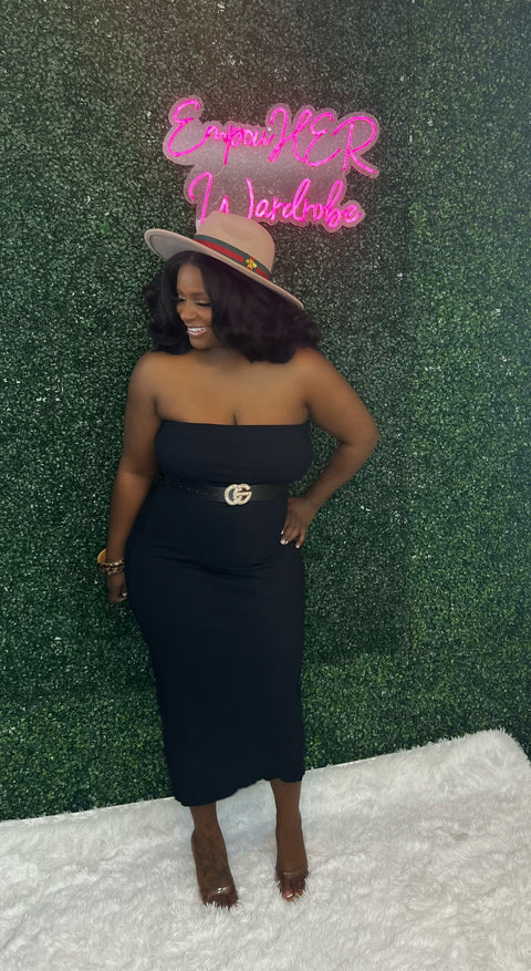 "The Veronica" Rib Tube Dress