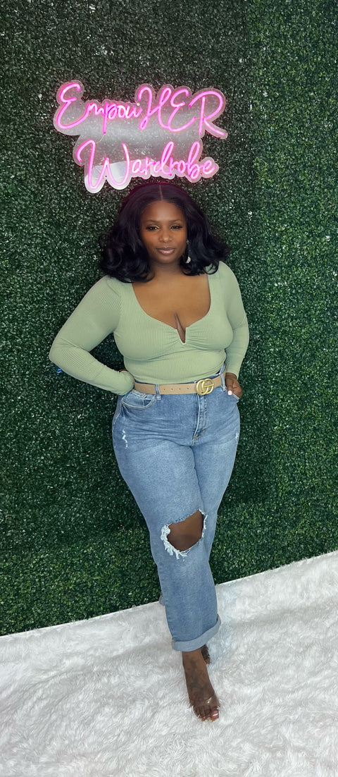 "The Raynica” Ribbed Top