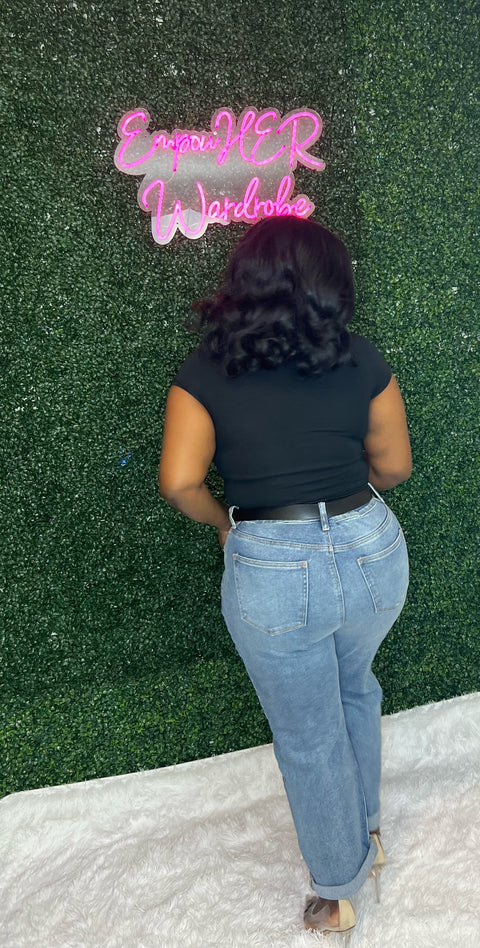 "The Porchea" High Neck Bodysuit