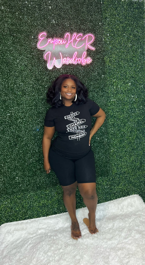 "The Anissa Fashion Ave" Tee Shirt