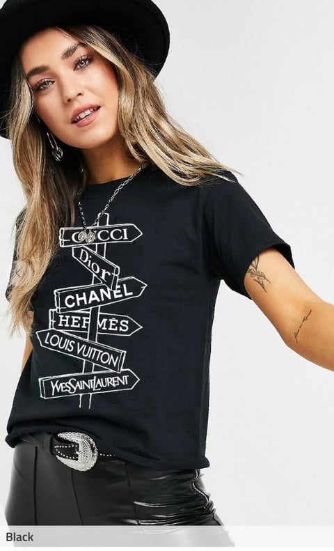 "The Anissa Fashion Ave" Tee Shirt