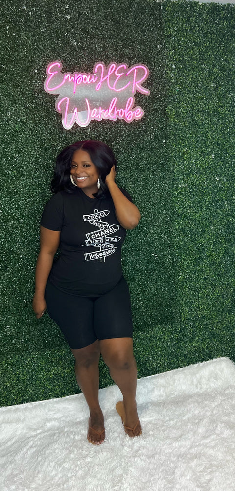 "The Anissa Fashion Ave" Tee Shirt