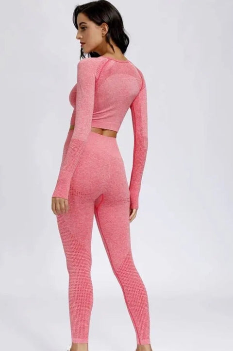 “Kirah's” Long Sleeve Yoga Active Wear Set